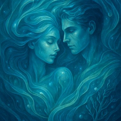 portrait of two people together