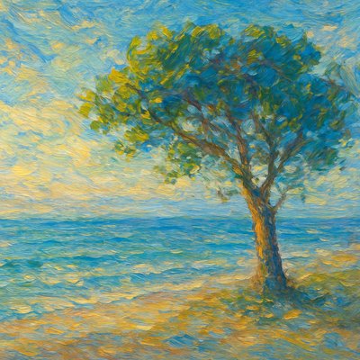 a tree in nature