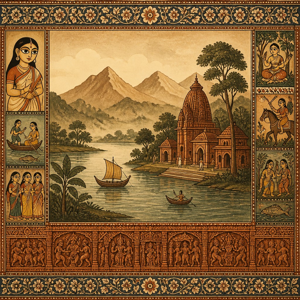 Bengal Art Style example artwork 2