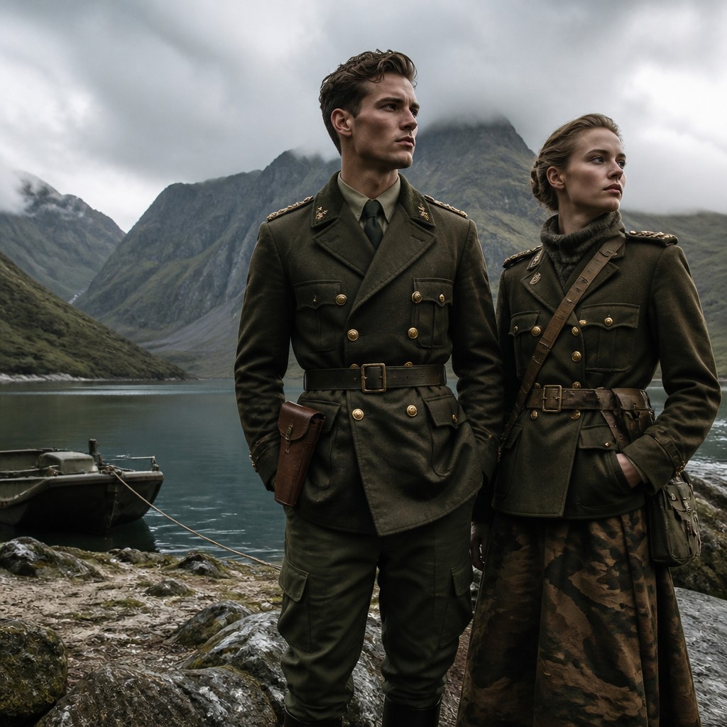 Military-Inspired Fashion example artwork 2