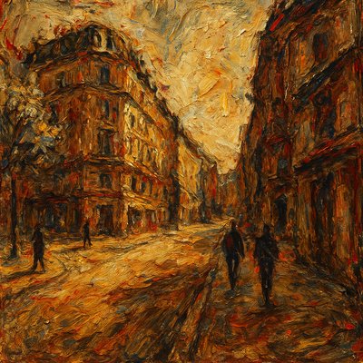 New European Painting Style Style Transfer Example