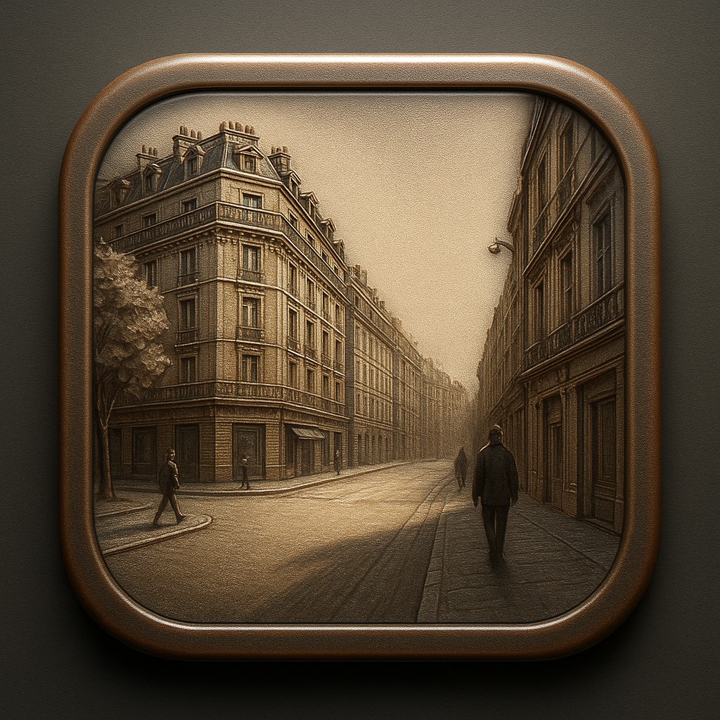 Skeuomorphic Icon Design Style Transfer Example