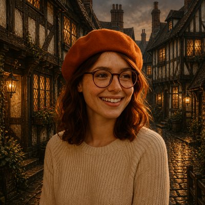 Tudor Architecture Style Style Transfer Example