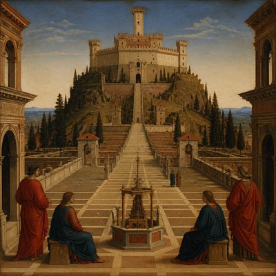 majestic castle on a hilltop