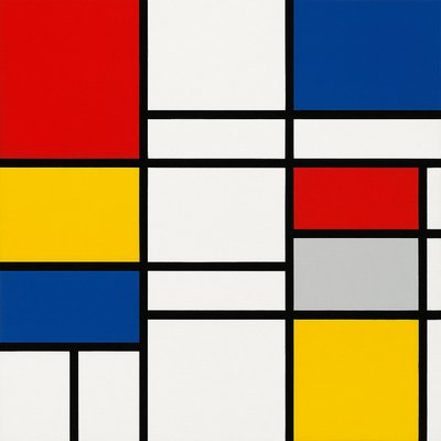 De Stijl Art Style Style Transfer Example