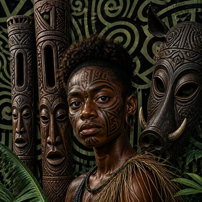 Vanuatu Art Style 1