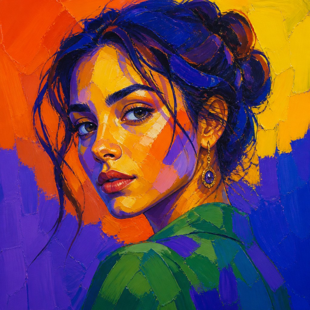 Triadic Colors Art Style example artwork 1