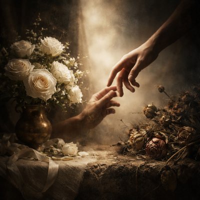 Express without words “Let love be without dissimulation. Abhor that which is evil; cleave to that which is good.” (Romans 12:9, KJV)
