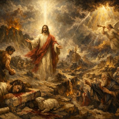 “And to Jesus the mediator of the new covenant, and to the blood of sprinkling, that speaketh better things than that of Abel. See that ye refuse not him that speaketh. For if they escaped not who refused him that spake on earth, much more shall not we escape, if we turn away from him that speaketh from heaven: Whose voice then shook the earth: but now he hath promised, saying, Yet once more I shake not the earth only, but also heaven.” (Hebrews 12:24-26, KJV)

