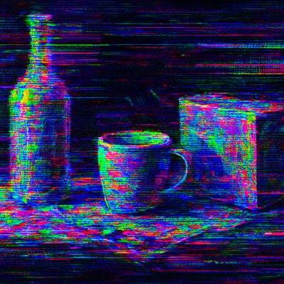 still life with everyday objects