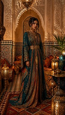 full-length portrait of an elegant figure