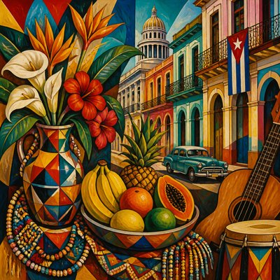 Cuban Art Style 3