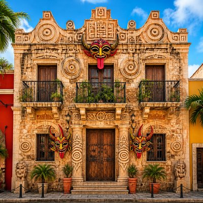 house with front view