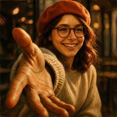 Foreshortening Art Style Style Transfer Example