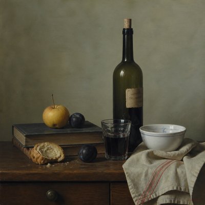 still life with everyday objects