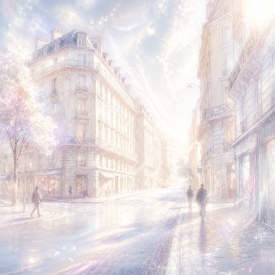 Ethereal Aesthetic Style Transfer Example