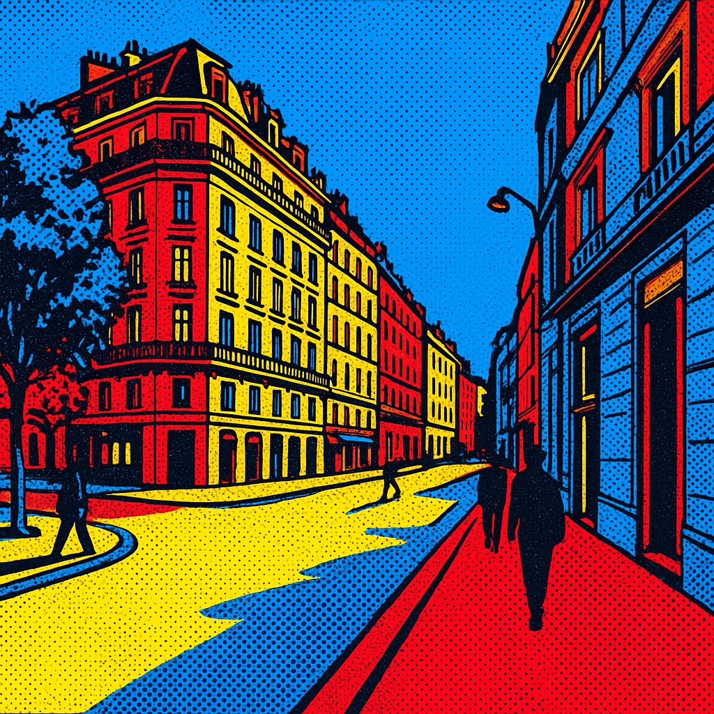 Pop Modern Art Style Style Transfer Example