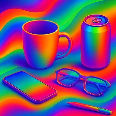 still life with everyday objects