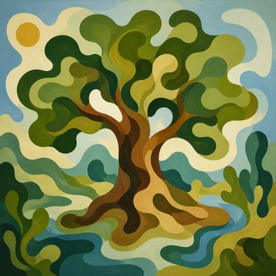 a tree in nature