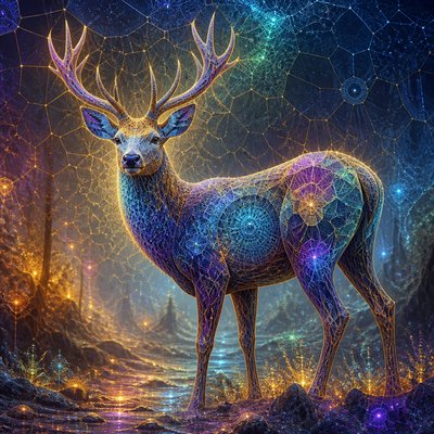 animal standing in natural pose