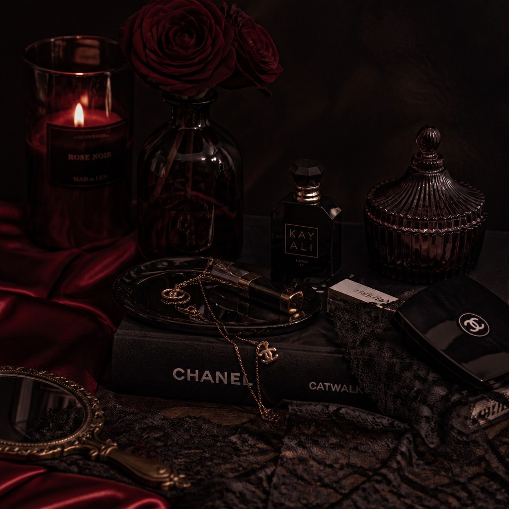 still life with everyday objects — Dark Feminine Aesthetic