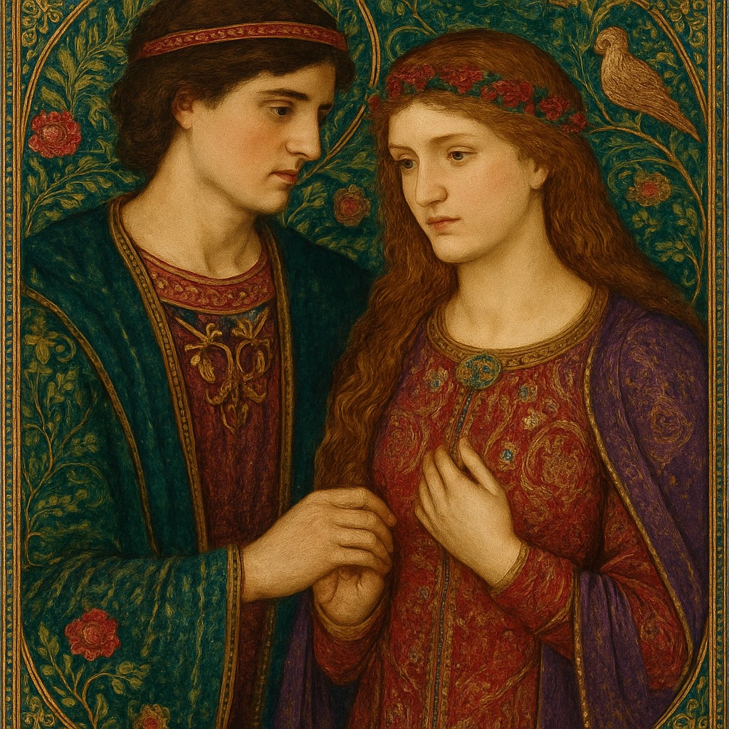 portrait of two people together