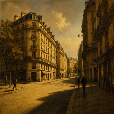 Classical Realism Art Style Style Transfer Example