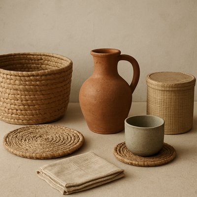 still life with everyday objects