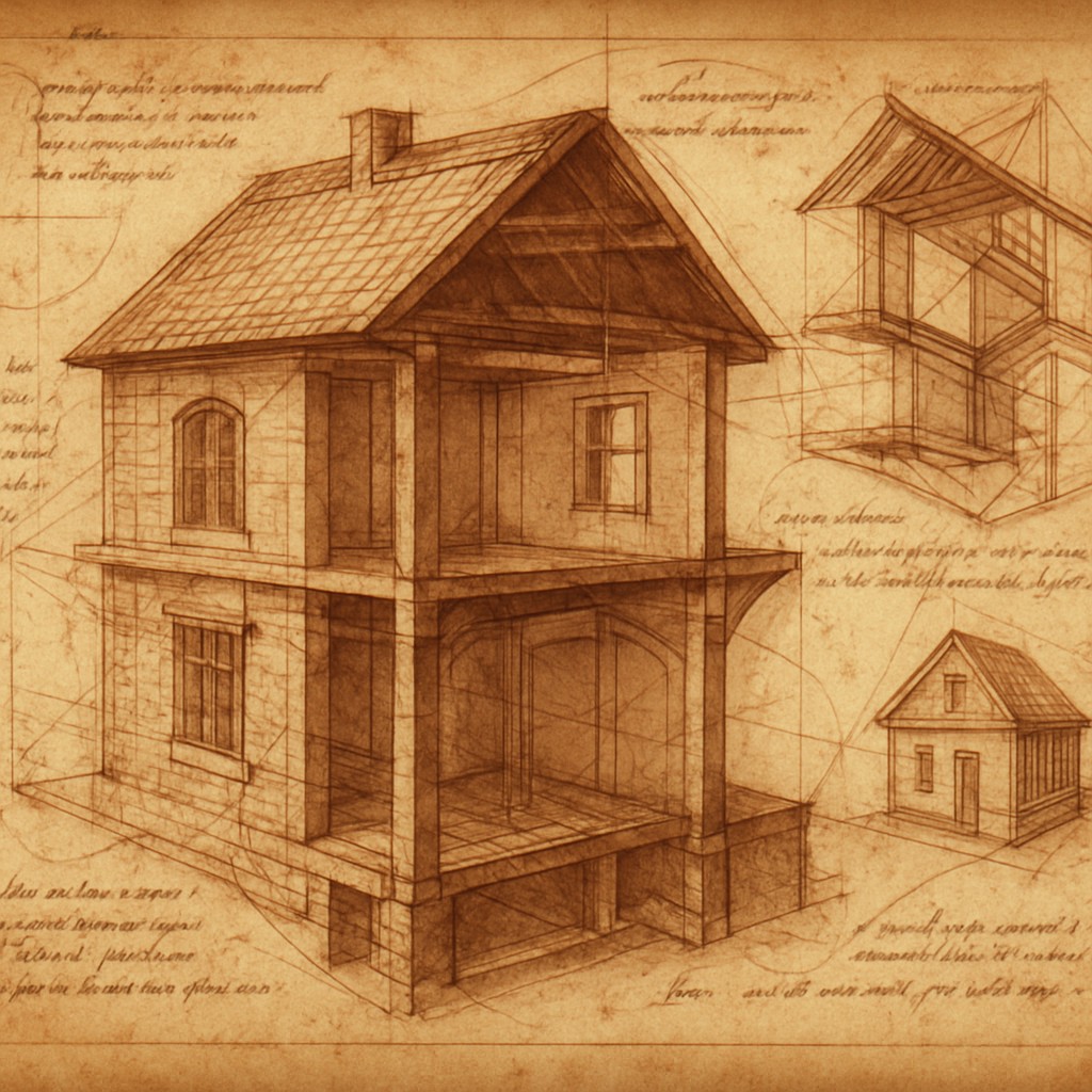 house with front view