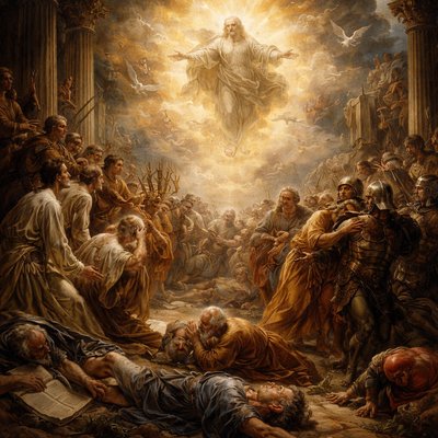 And now, thou who hatest insolence; thou who dost abound in mercy; thou who art the protector of all things; appear quickly to those of the race of Israel, who are insulted by abhorred, lawless gentiles. 
(3 Maccabees 6:9 Brenton)
