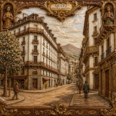 Ecuadorian Art Style Style Transfer Example