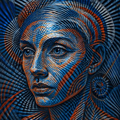 portrait of a person with expressive eyes