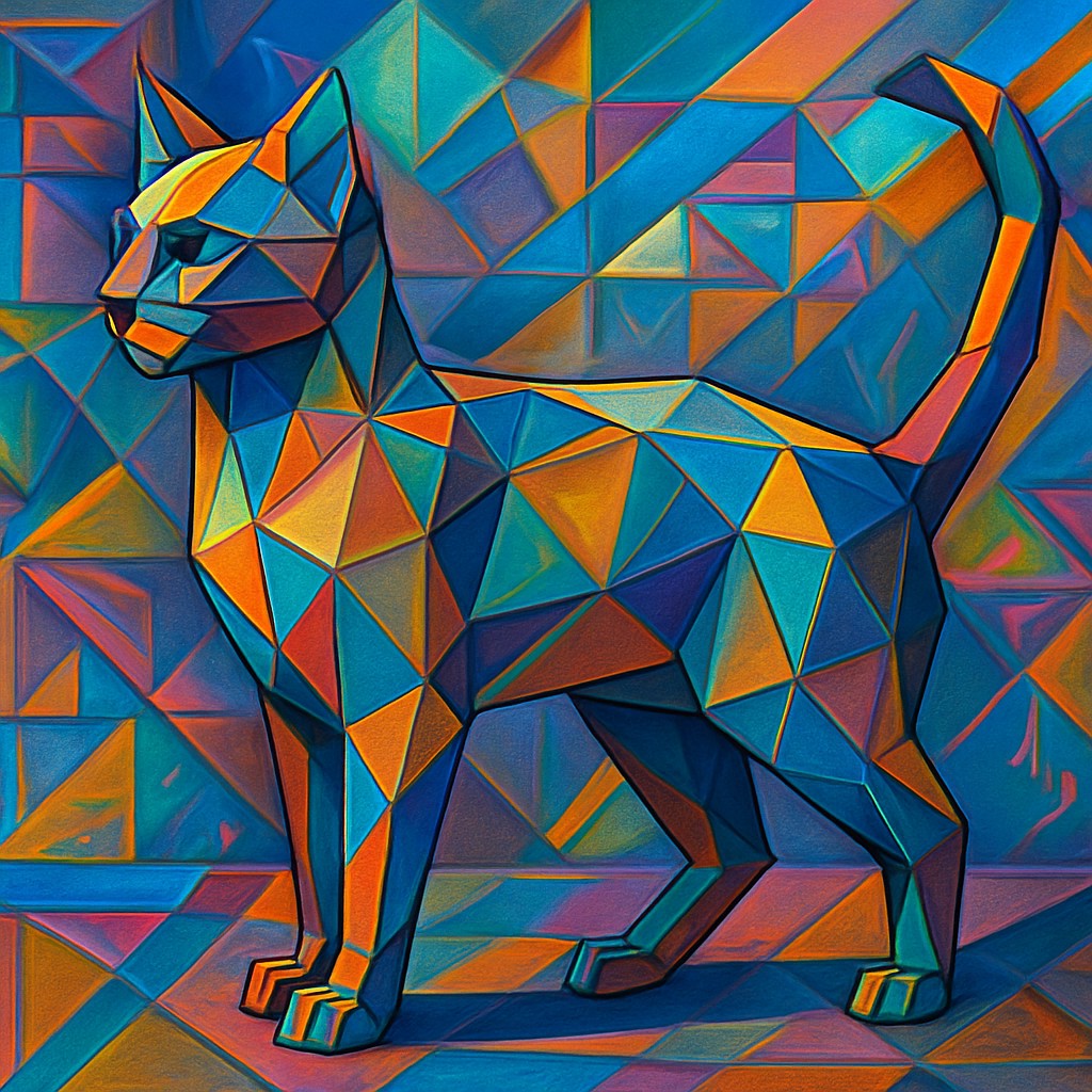 animal standing in natural pose