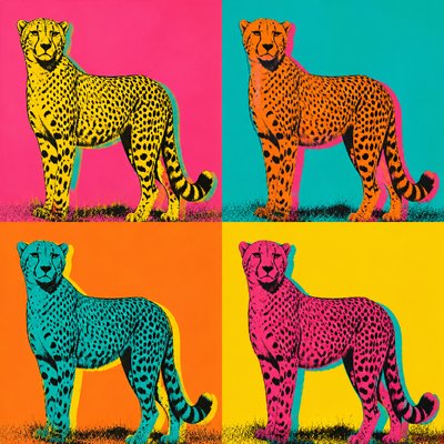 animal standing in natural pose