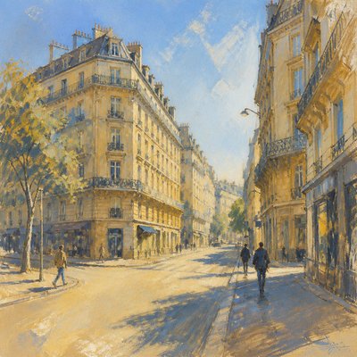 Heidelberg School Art Style Style Transfer Example