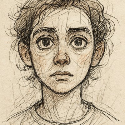 portrait of a person with expressive eyes