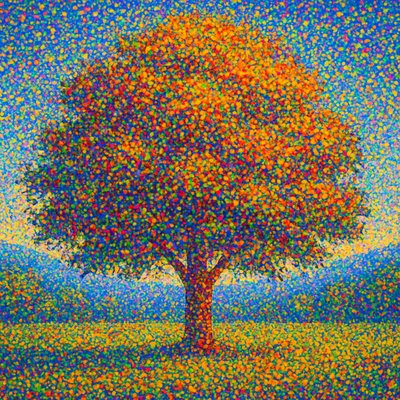 a tree in nature
