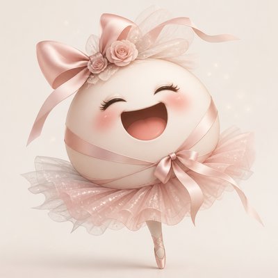 an exaggerated laughing face of an original round mascot character, bold and readable at small size, plain background, no text