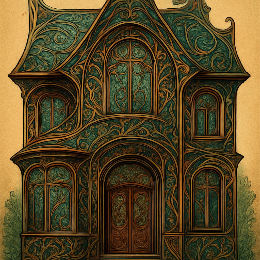 house with front view