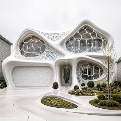 Parametric Architecture Style Transfer Example