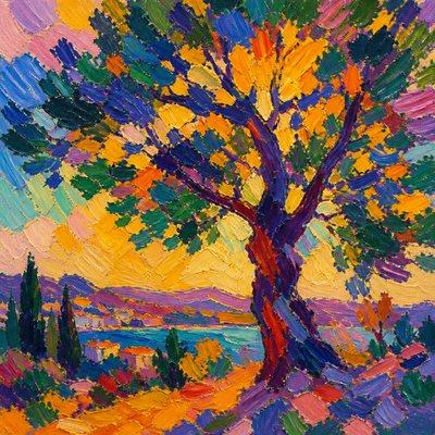 a tree in nature