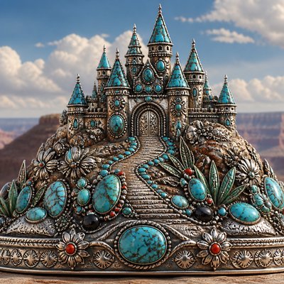 majestic castle on a hilltop
