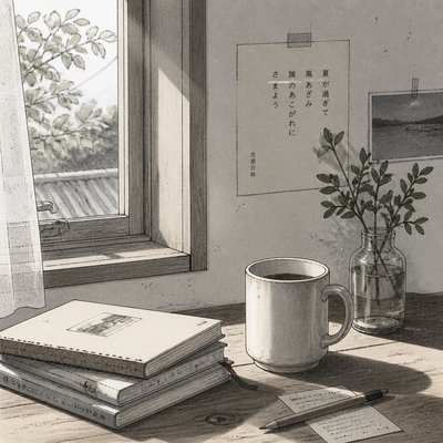 still life with everyday objects