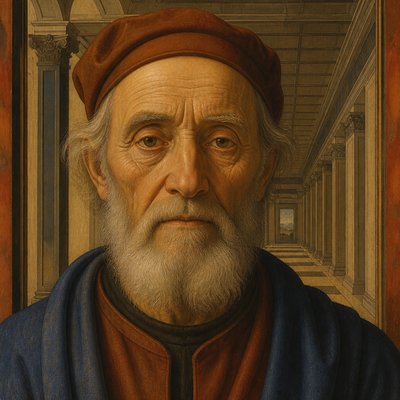 close-up portrait of an elderly person with expressive weathered features