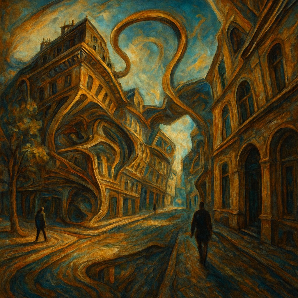 Surrealist Modern Art Style Style Transfer Example