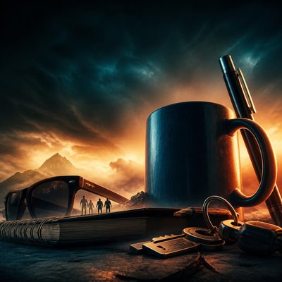 still life with everyday objects