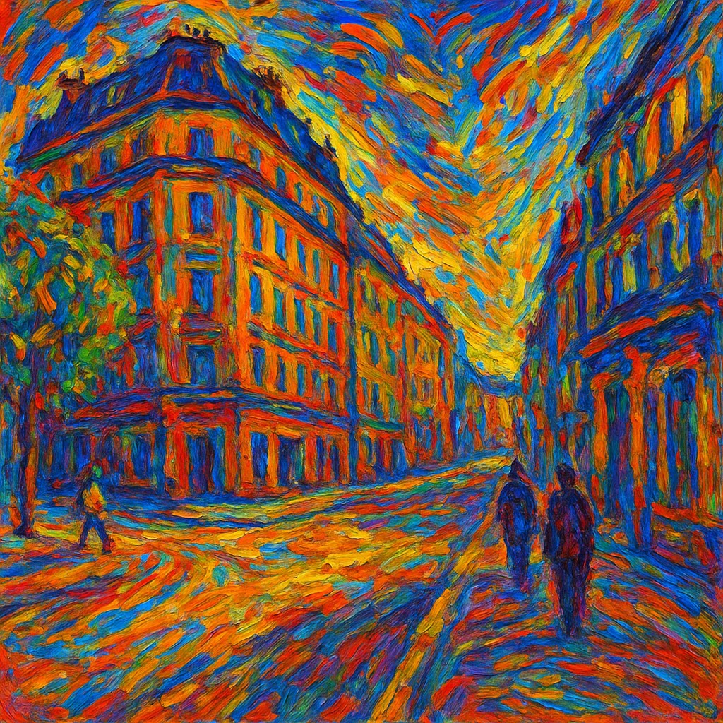 Post-Impressionism Art Style Style Transfer Example