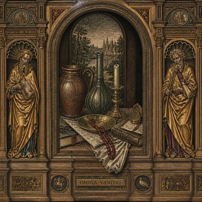 still life with everyday objects — Nuremberg Art Style