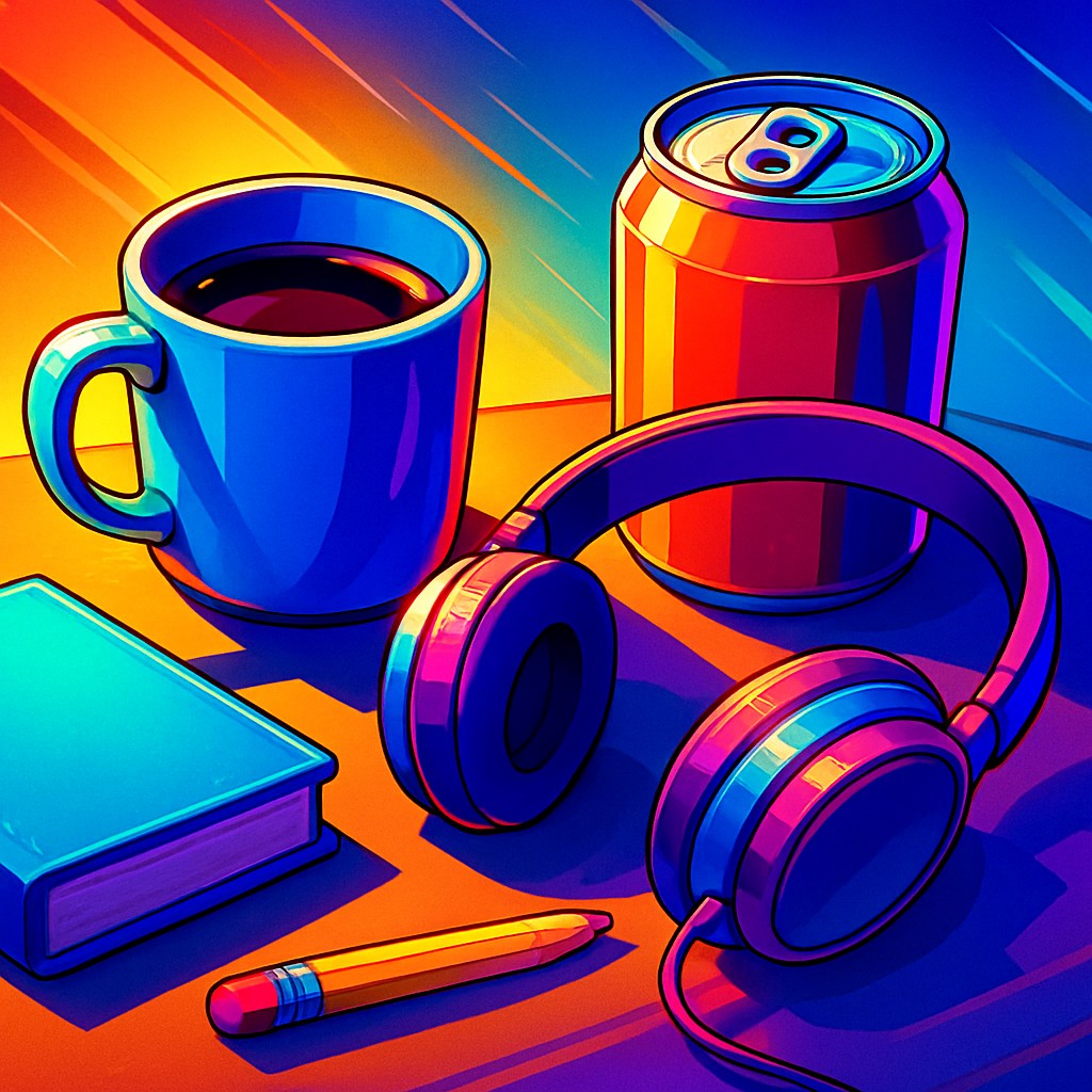 still life with everyday objects