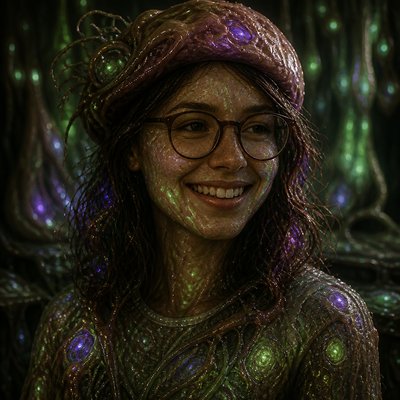 Biopunk Sci-Fi Art Style Transfer Example